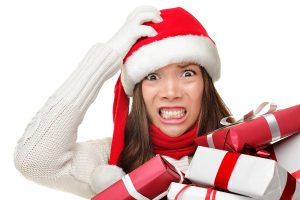 bigstock-Christmas-stress--busy-woman--23861735