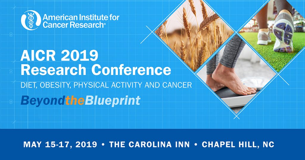 AICR 2019 Research Conference heading 