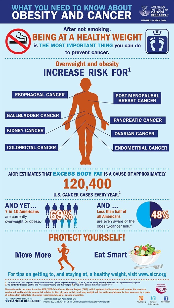 Overweight Cancer Risk Study: Major Rise in Global Obesity, Bad News for Cancer Prevention ...