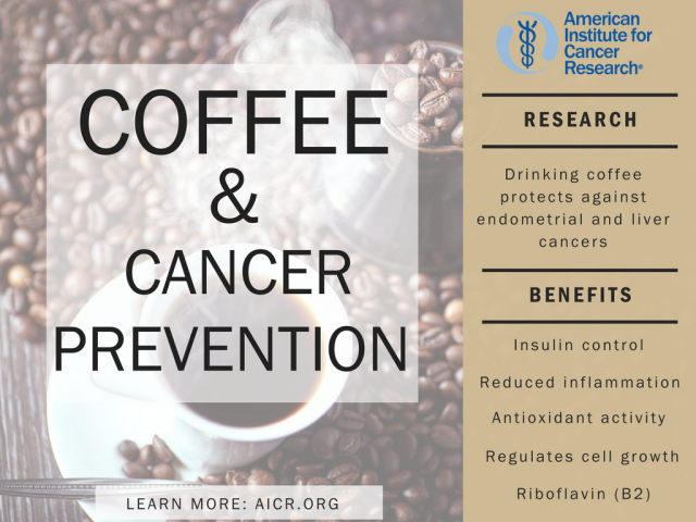 AICR coffee and cancer prevention